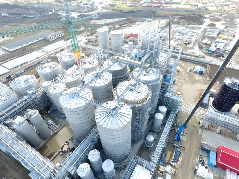 Silo park construction