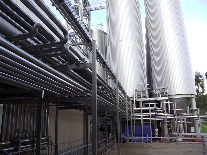 Process piping installation